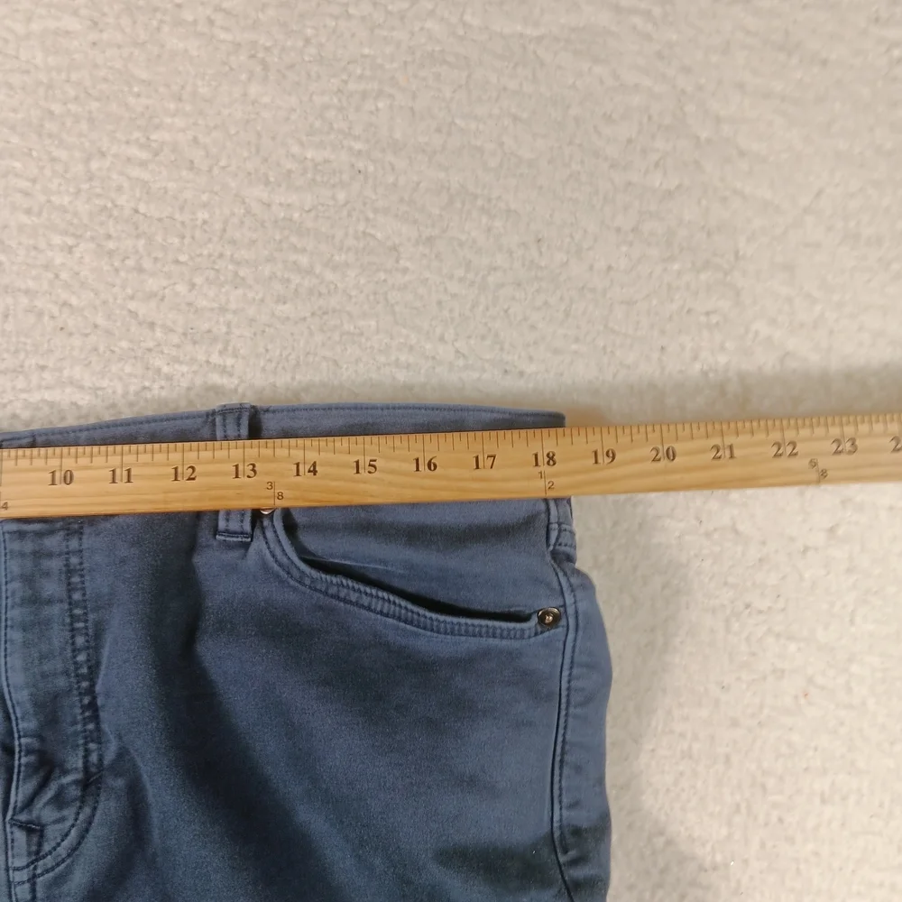 Banana Republic Jeans Mens 36x30 Blue Denim Traveler Slim Straight Stretch